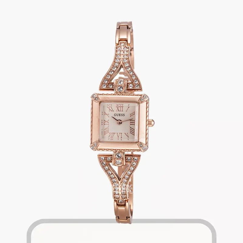 Guess Angelic Rose Gold Dial Ladies Fashion Watch- W0137L3